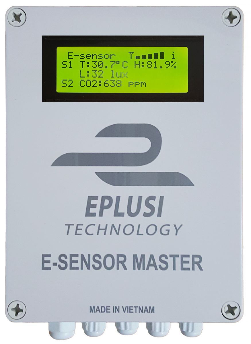 E-SENSOR-IOT Thiết bị đo thông số môi trường qua internet